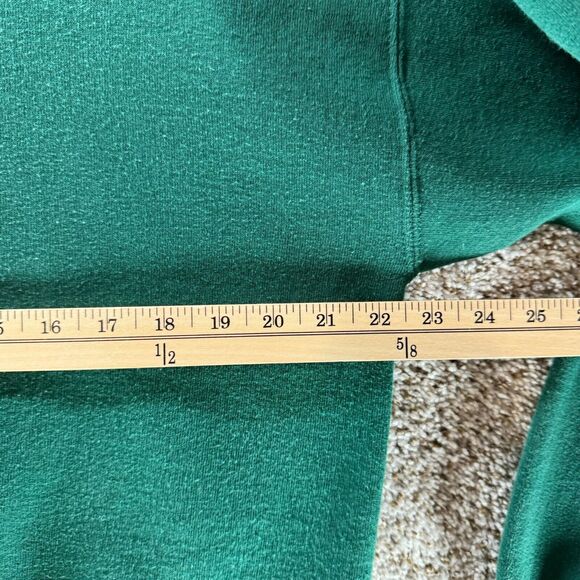 Vintage Maryland Terrapins Mom Sweater Womens Large Green Pullover USA Imagewear - Picture 10 of 12